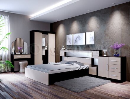 Модульная спальня Бася 