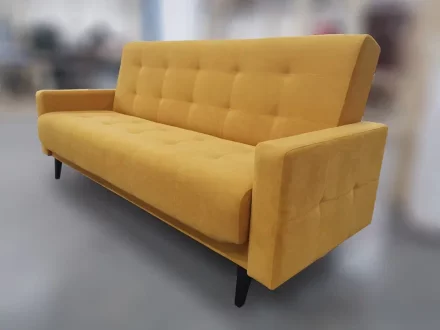 Диван Сканди NEW (независимый пружинный блок) 1,2 LOUNGE 26 (ножки венге) 